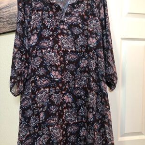 Silk dress garnet hills